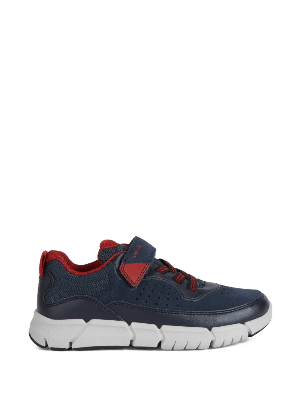 Geox Kids Flexyper touch-strap sneakers Blauw