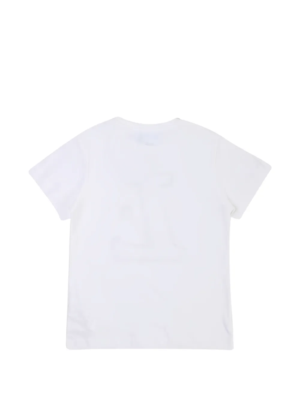 Lanvin Enfant T-shirt met logoprint Wit