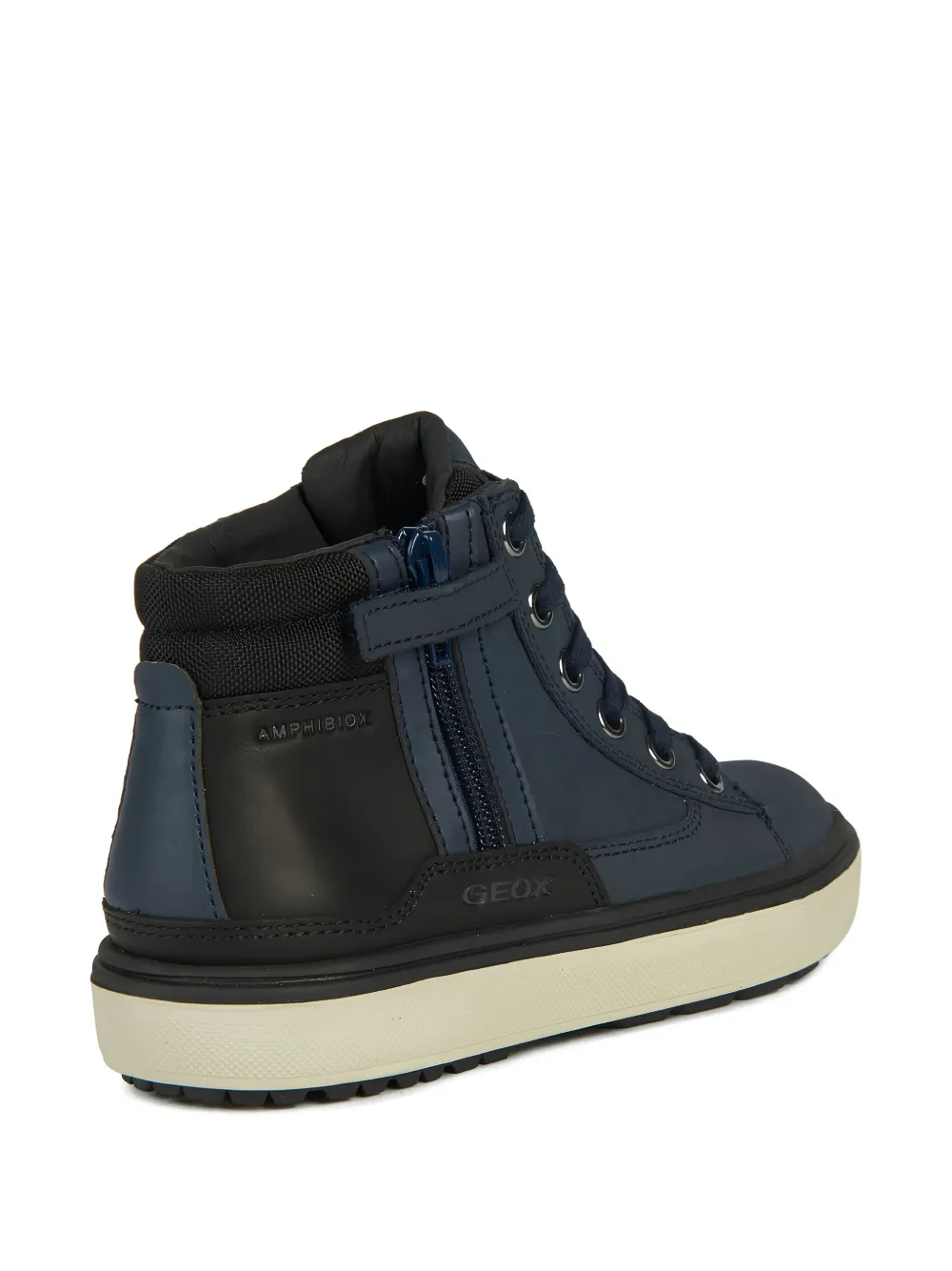Geox Kids Mattias high-top sneakers Blauw