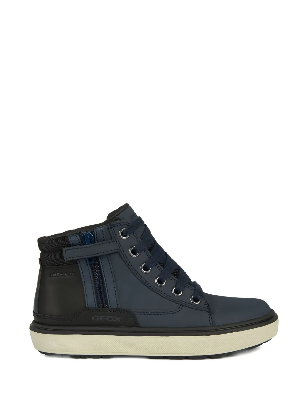 Geox Kids Mattias high-top sneakers Blauw