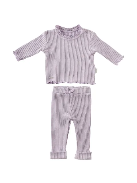 Andywawa ribbed-knit trousers (set of two)