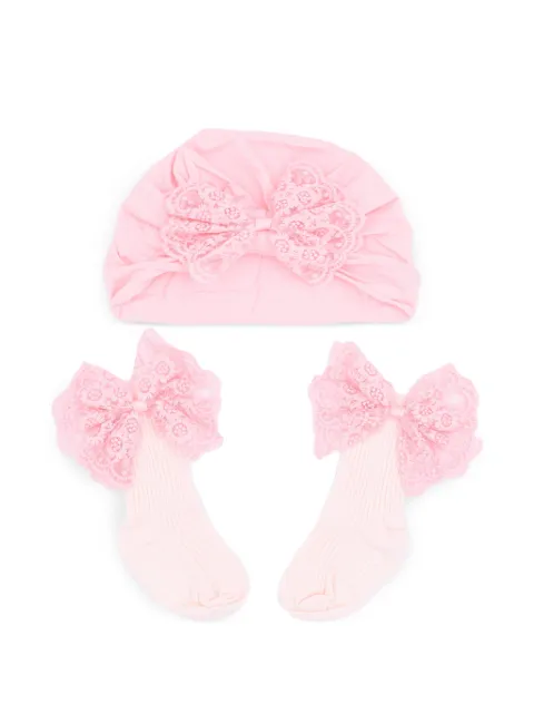 Mimi Tutu lace-bow gift set