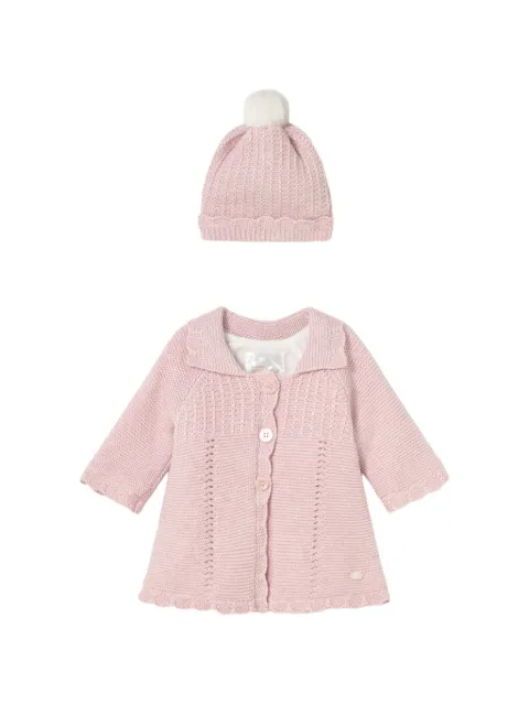 MAX MARA KIDS scalloped coat (set of two)
