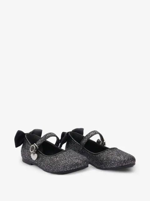 La Perla Kids glitter ballet flats