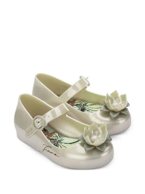 Melissa floral-detail Mary Janes ballerinas