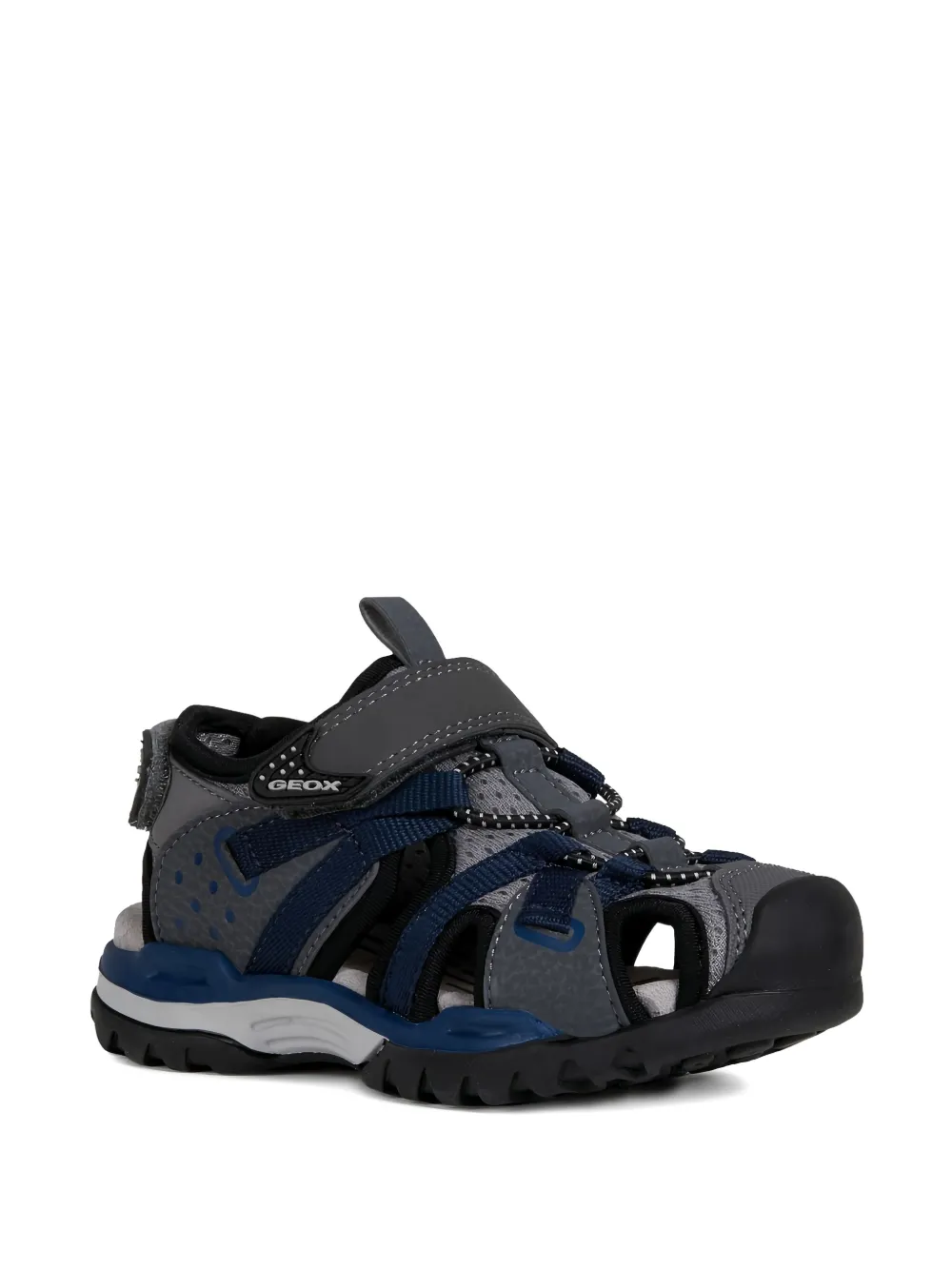 Geox Kids touch-strap sandals Grijs