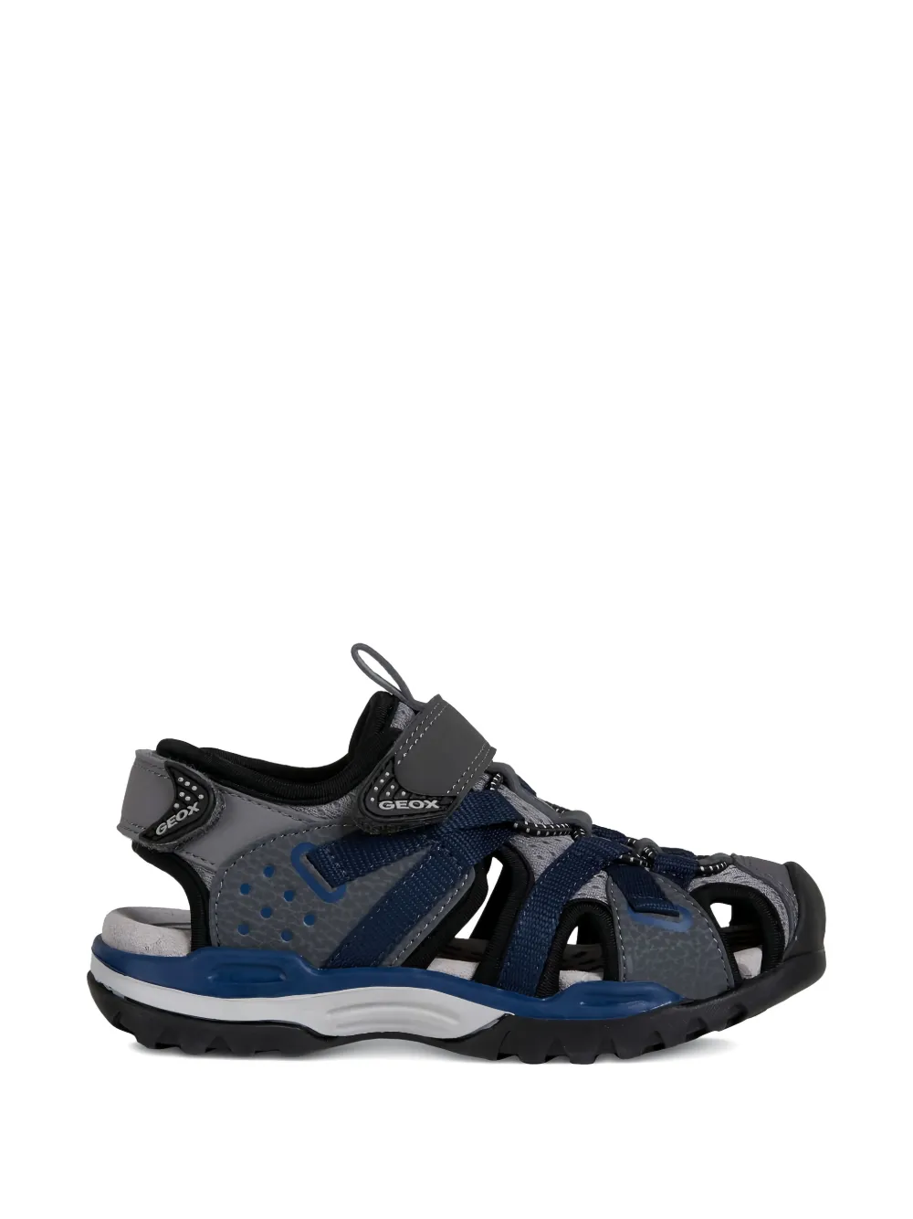 Geox Kids touch-strap sandals Grijs