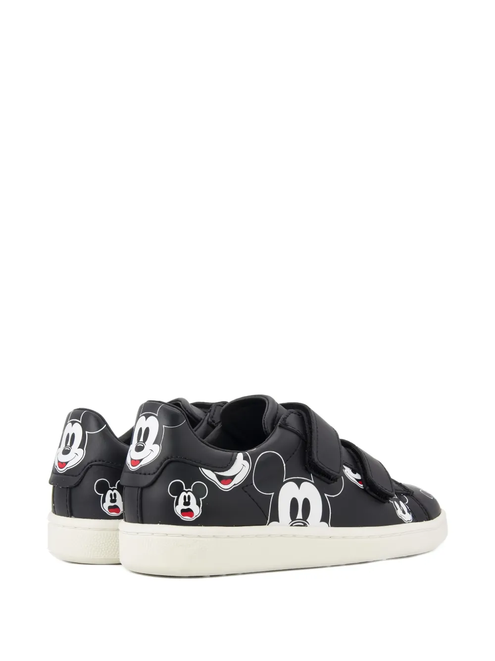 Master Of Arts Kids Mickey sneakers met klittenband Zwart