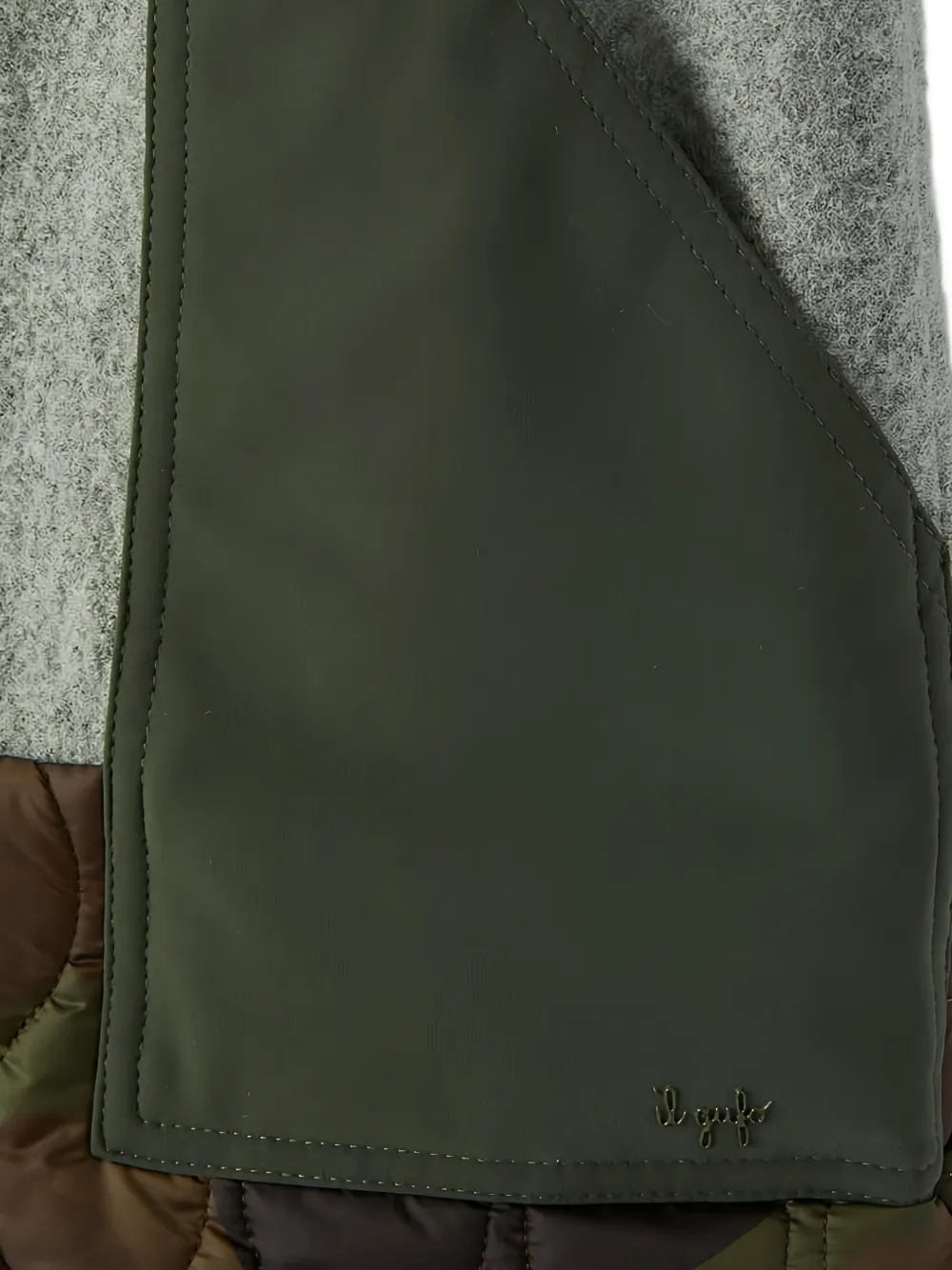 Il Gufo Pinafore mini-jurk Grijs