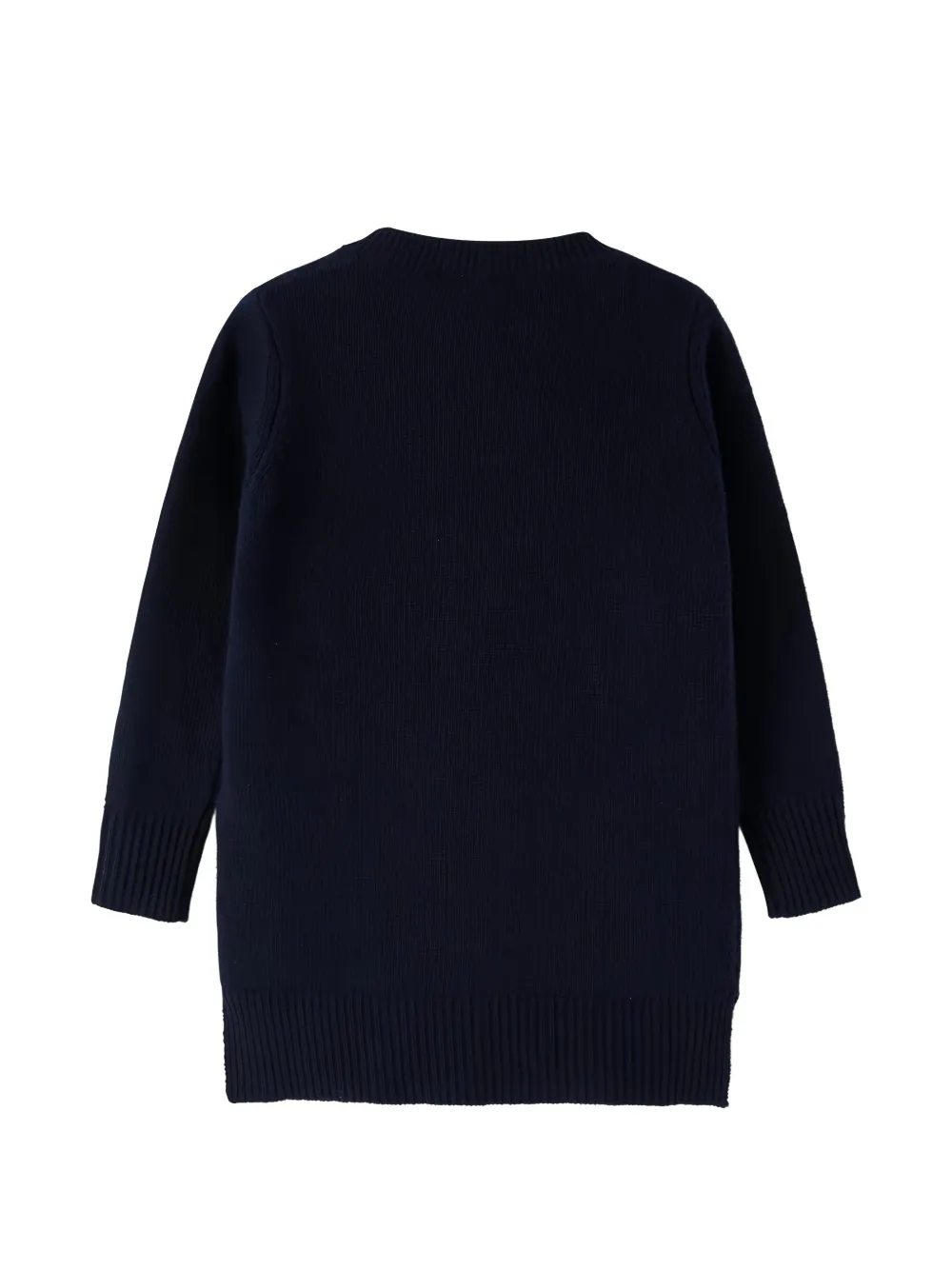 Il Gufo Trui met geborduurde bloemen Blauw