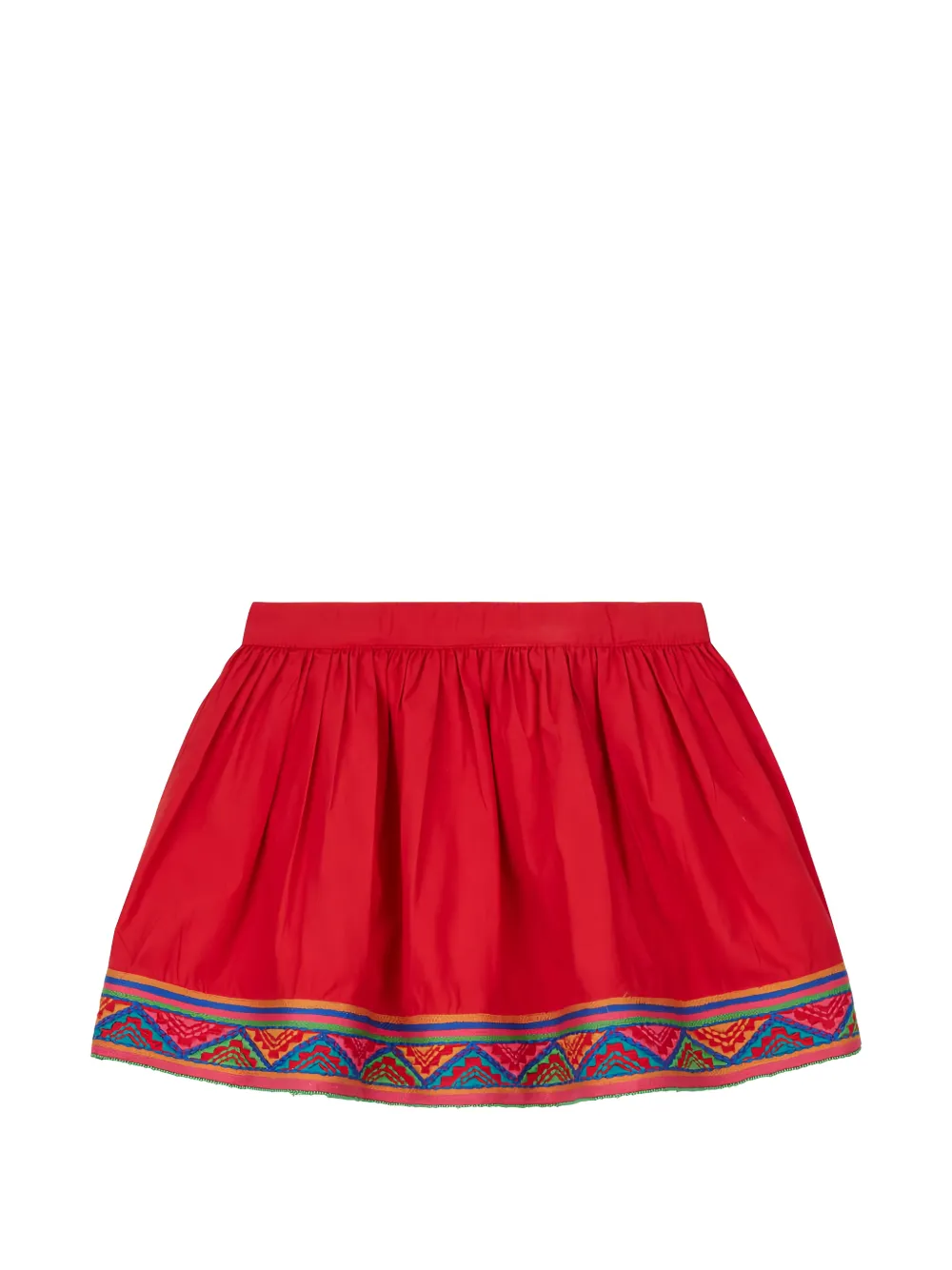 Oilily Senna embroidered skirt - Rosso