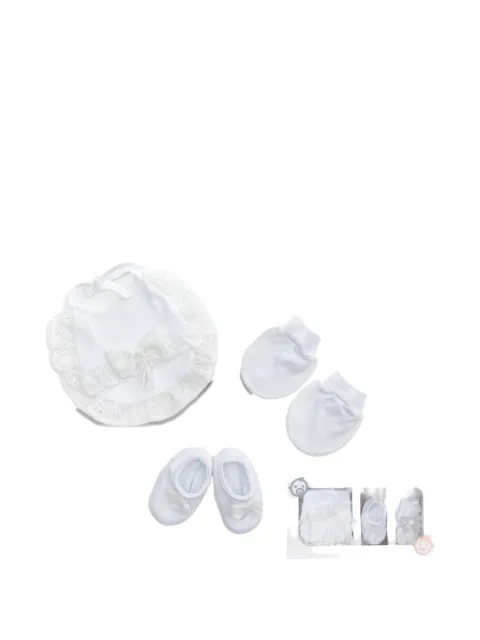 Andywawa lace-trim bow-detail set