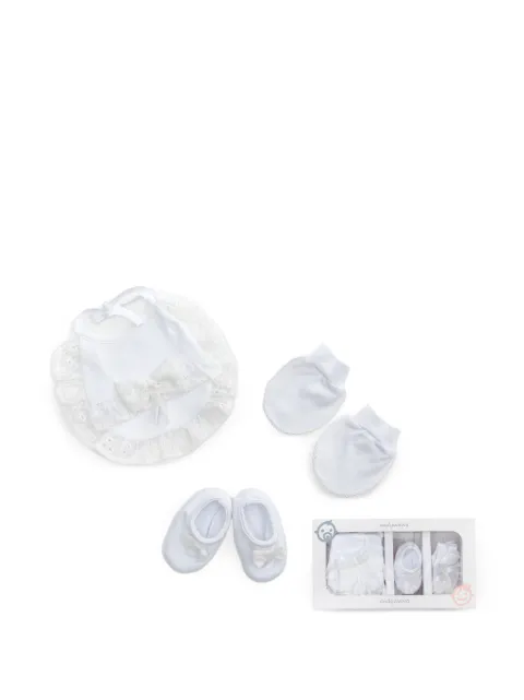 Andywawa lace-trim bow-detail set