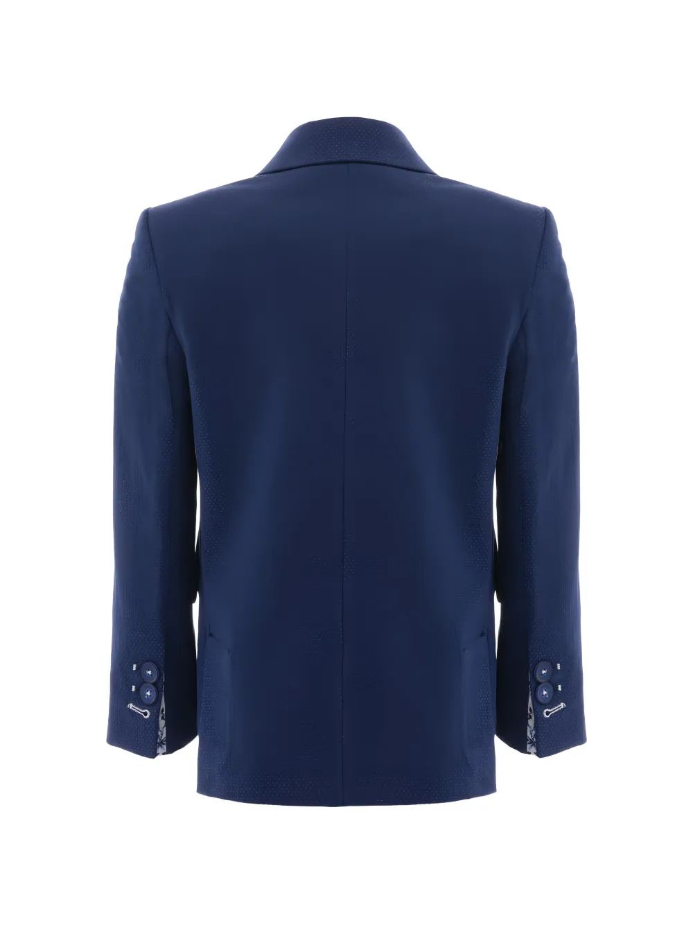 Moustache Blazer met stippen Blauw