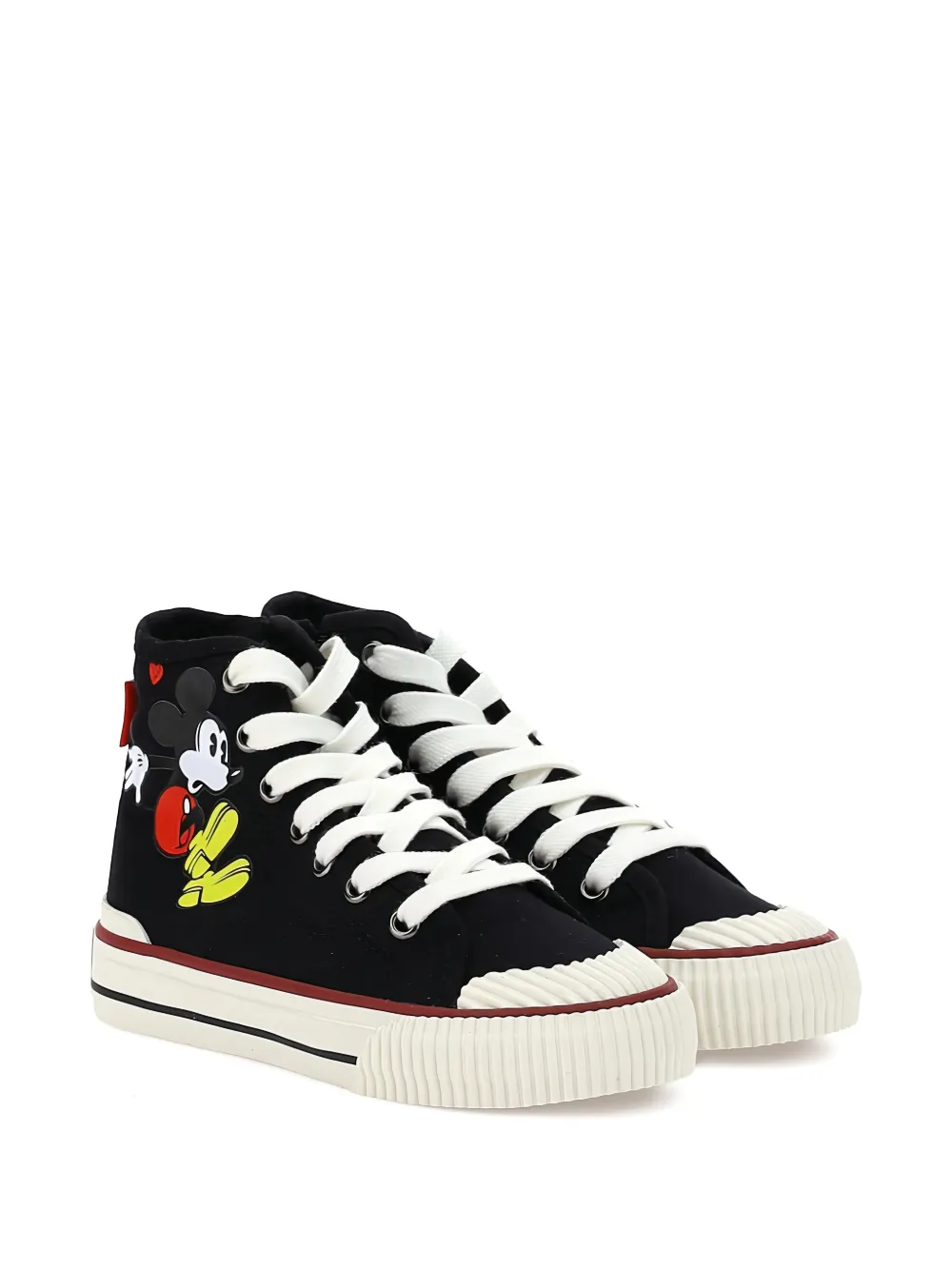 Master Of Arts Kids Mickey Mouse high-top sneakers - Nero