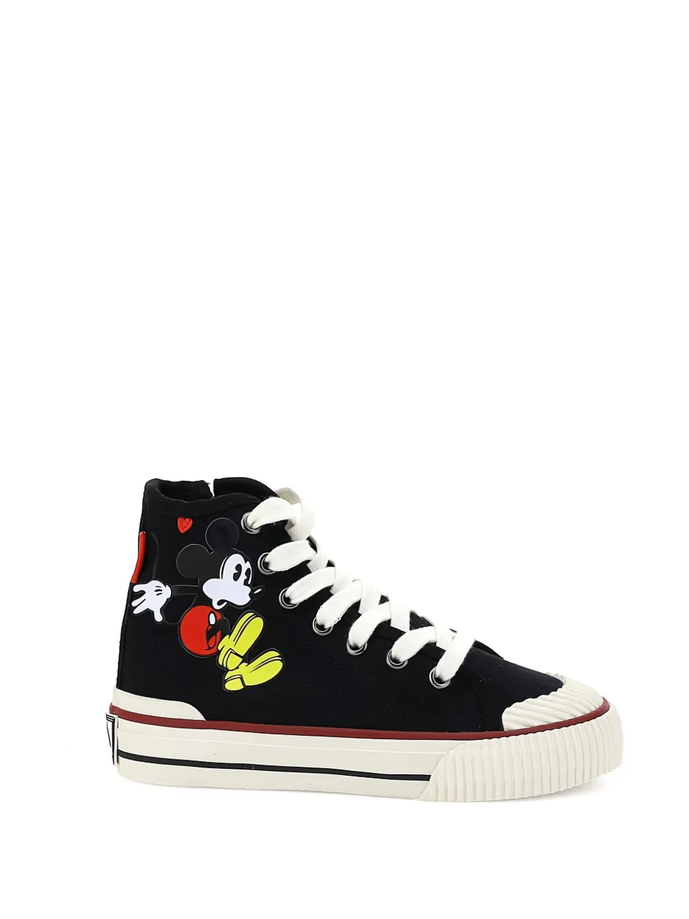 Master Of Arts Kids Mickey Mouse high-top sneakers Zwart