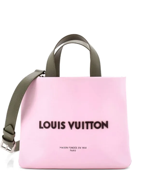 Louis Vuitton Pre-Owned ショッパー レザー ミニ ハンドバッグ