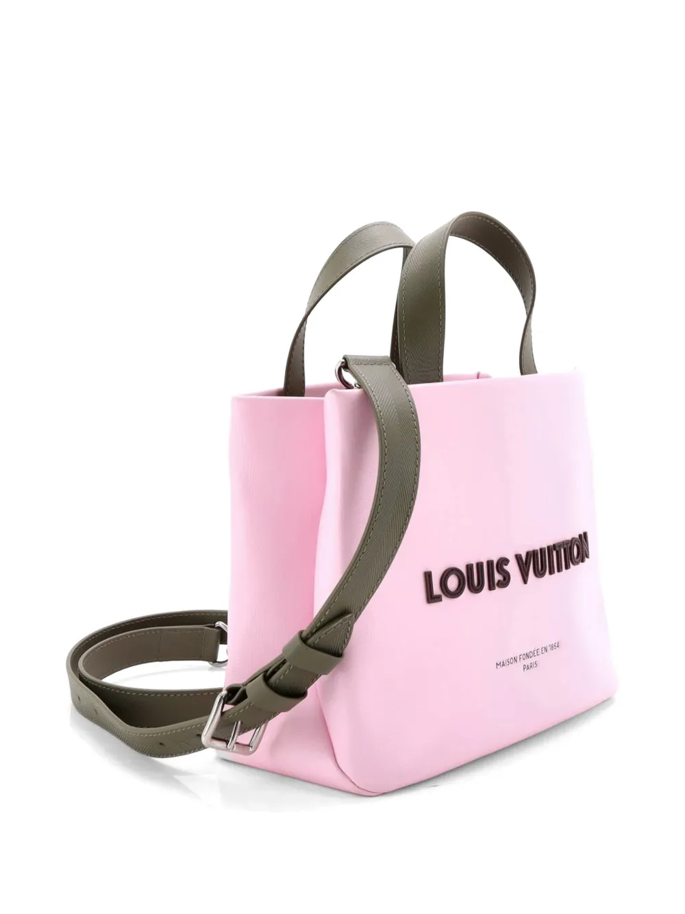 Louis Vuitton Pre-Owned ショッパー レザー ミニ ハンドバッグ