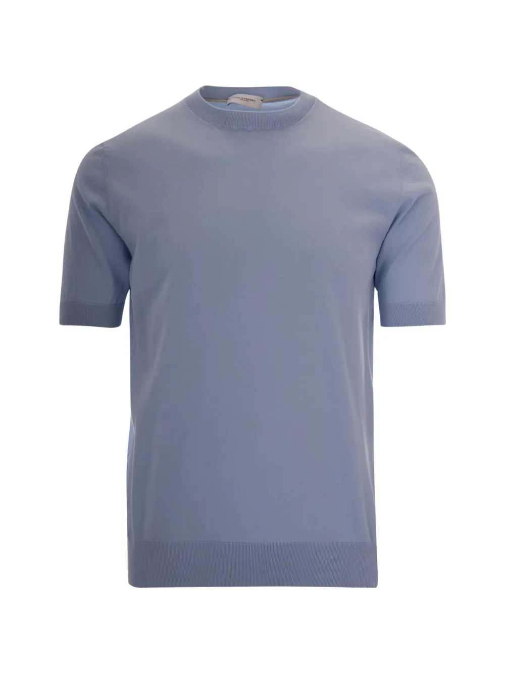 Paolo Pecora crew-neck short-sleeved sweater - Blau