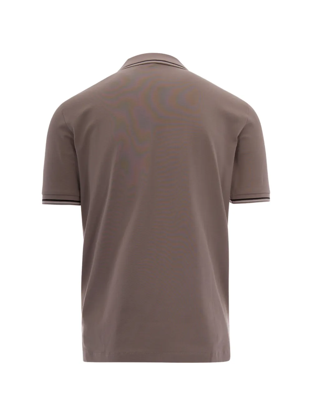Emporio Armani Poloshirt met geborduurd logo Bruin