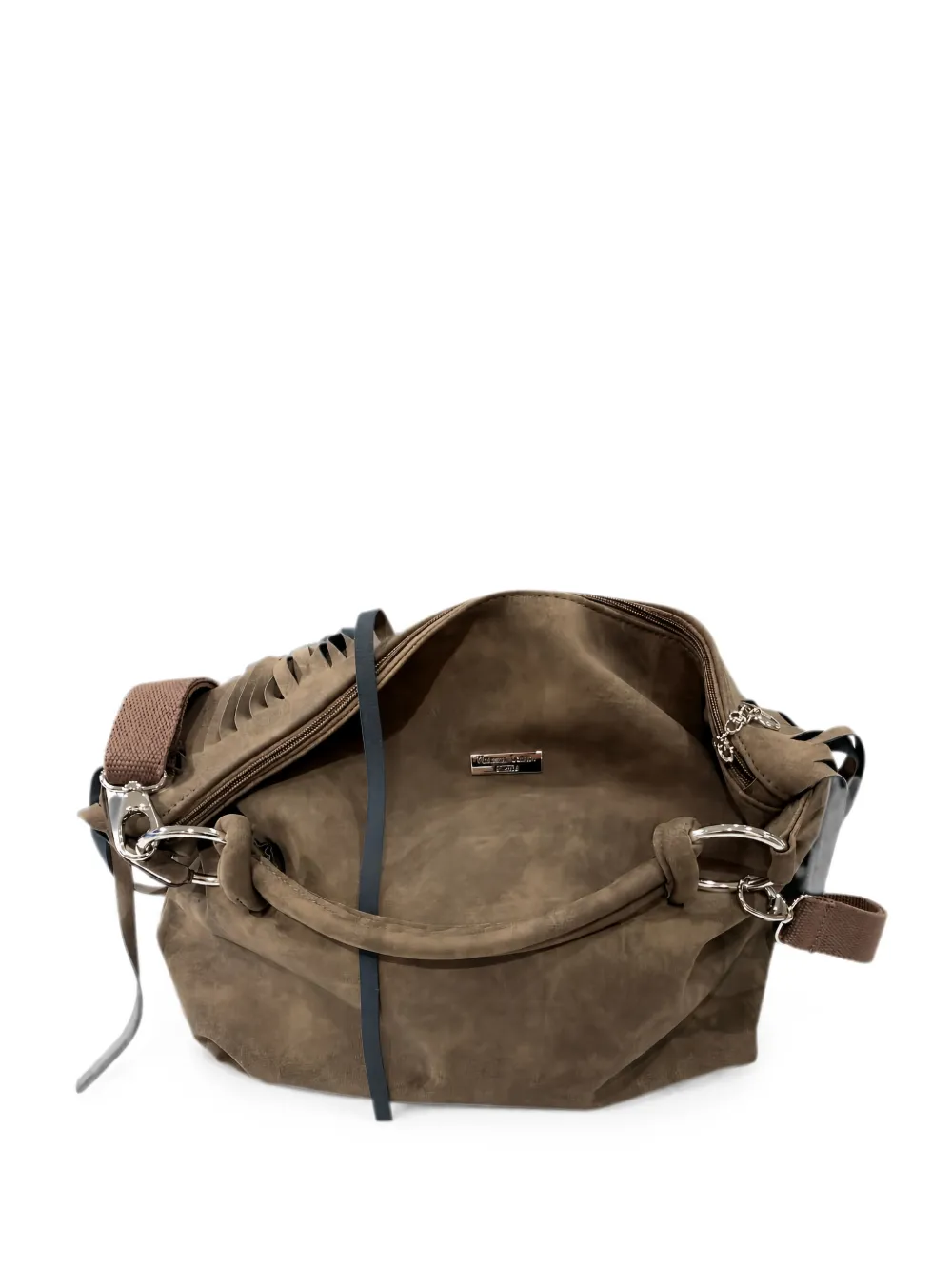 TERESA CAMBI fringe-detail tote bag - Marrone