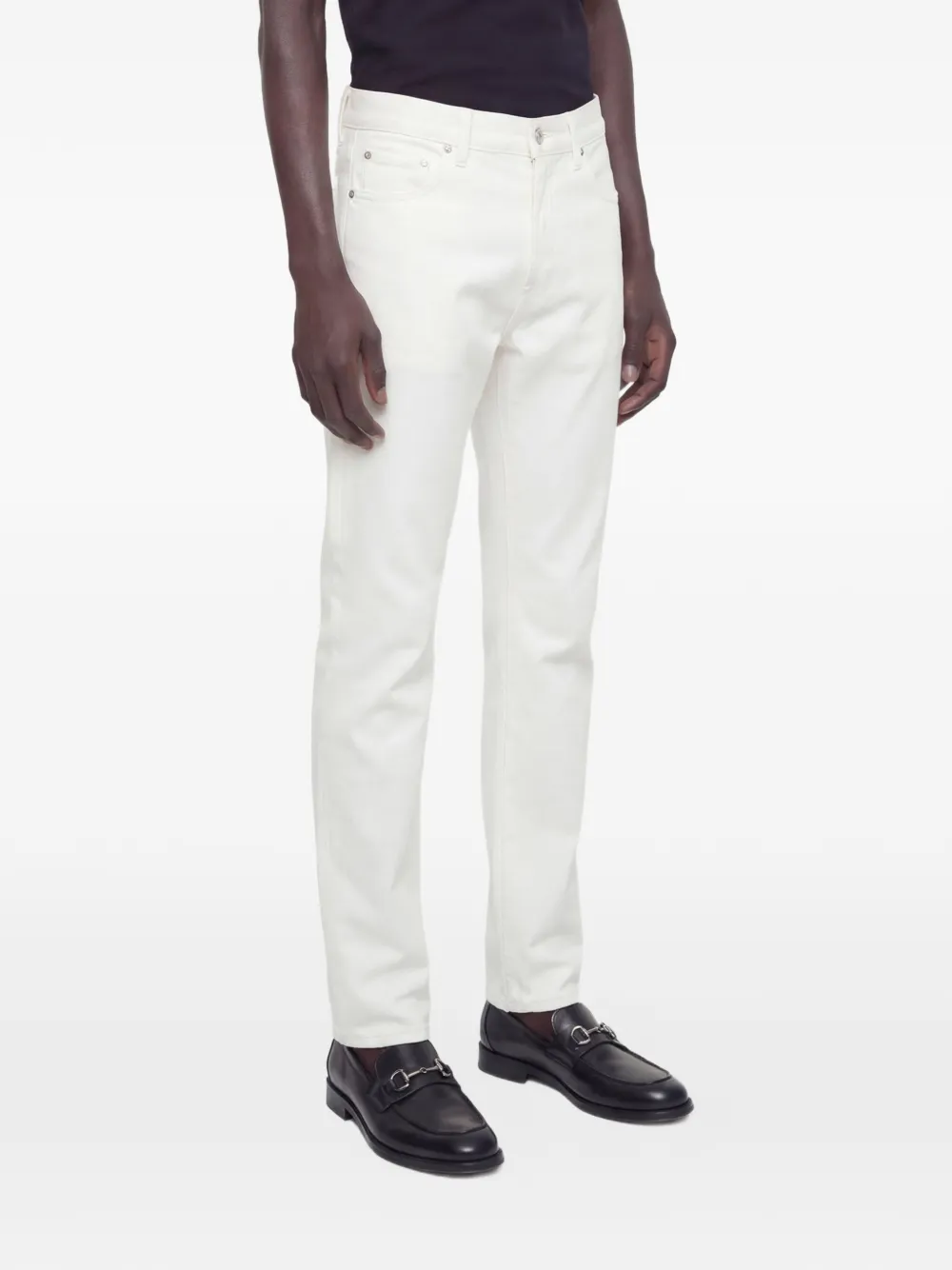 Gucci Horsebit straight jeans Beige