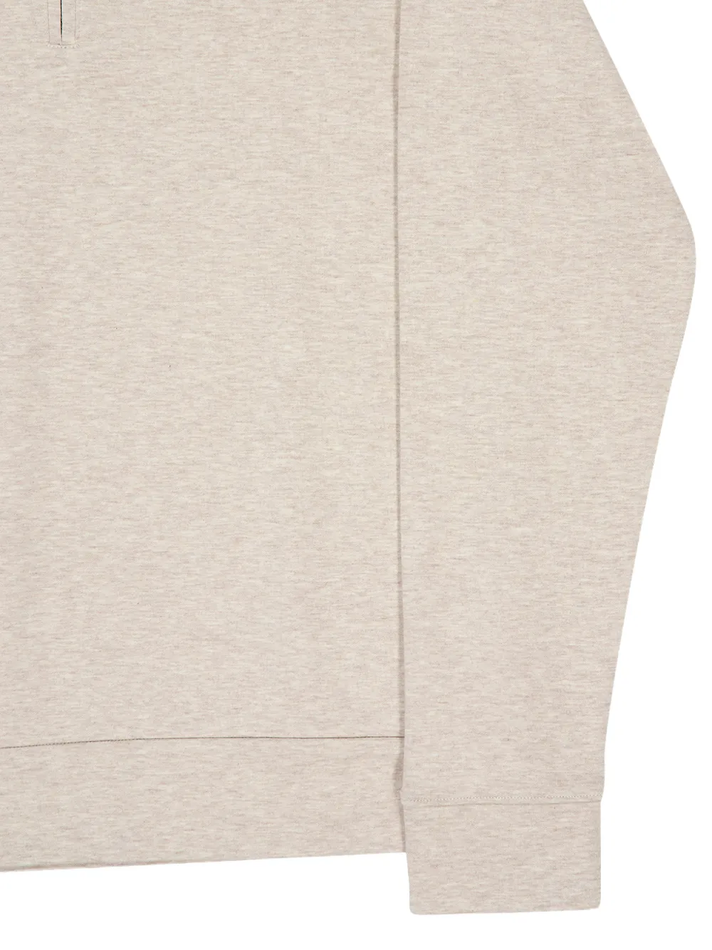 Orlebar Brown Isar trui met halve rits Beige