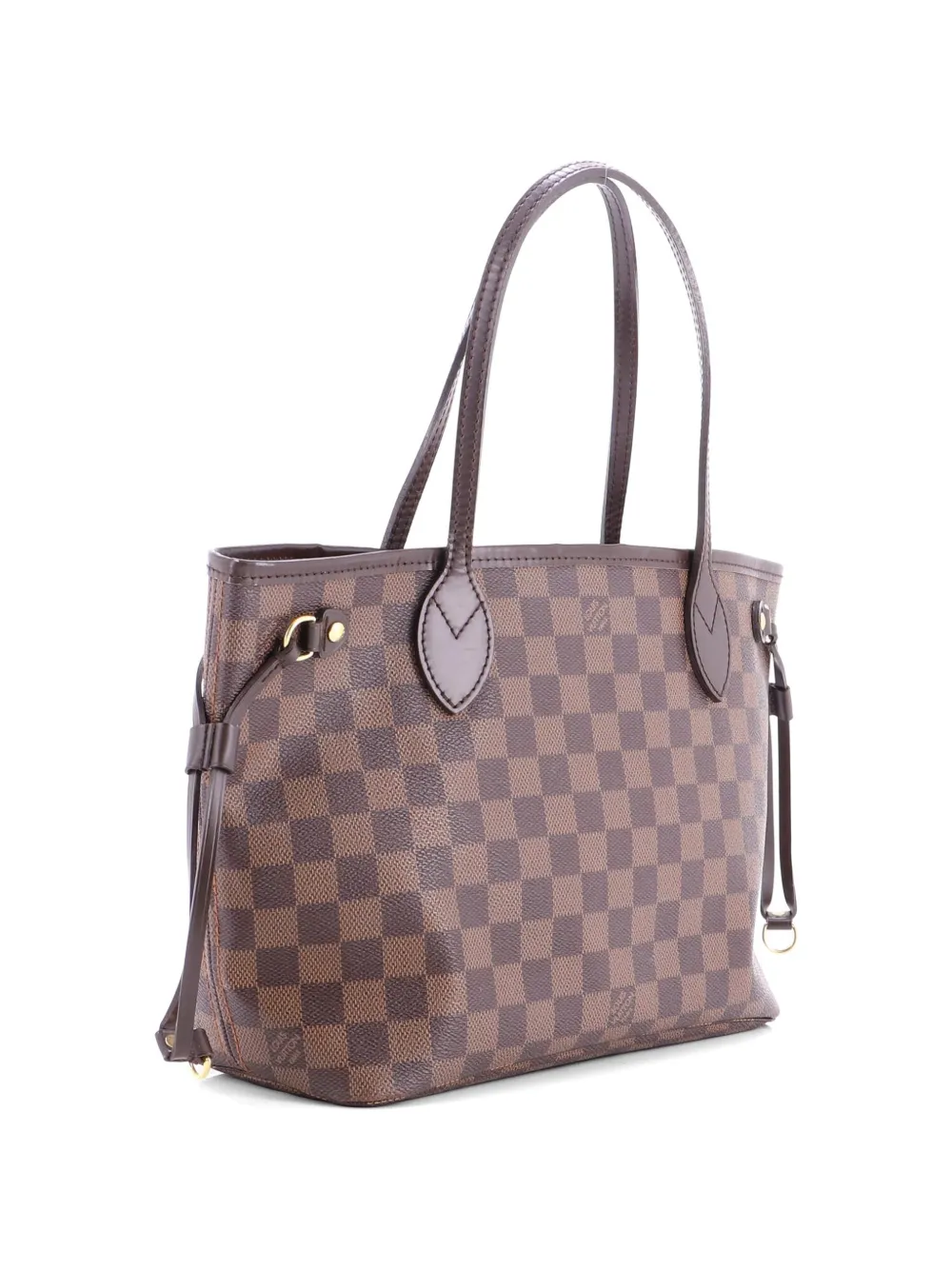 Louis Vuitton Pre-owned Neverfull Damier PM Tote Bag in Brown, view 4