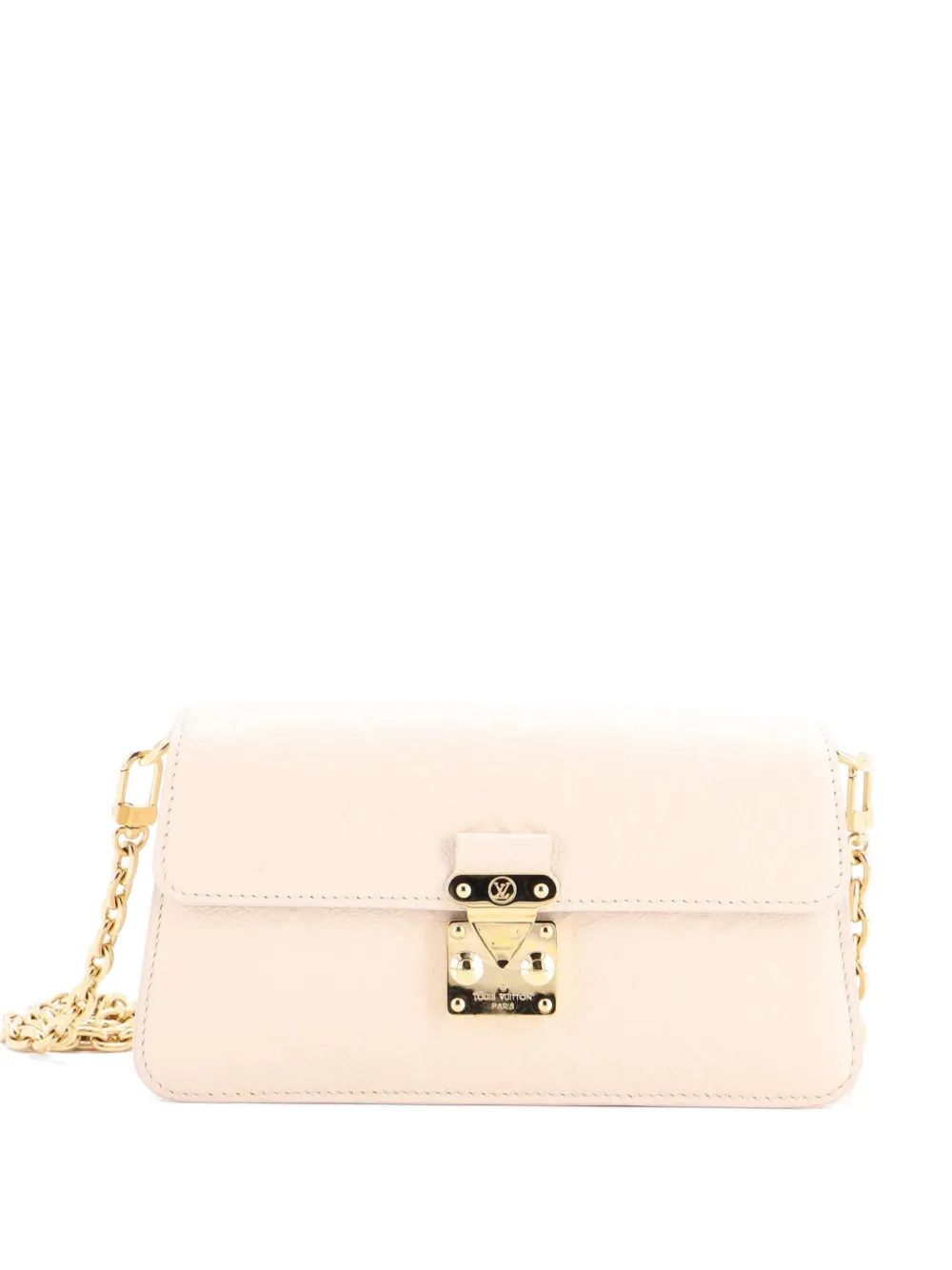 Louis Vuitton Pre-Owned Pochette Metis Wallet on Chain Monogram Empreinte Leather crossbody bag - Nude
