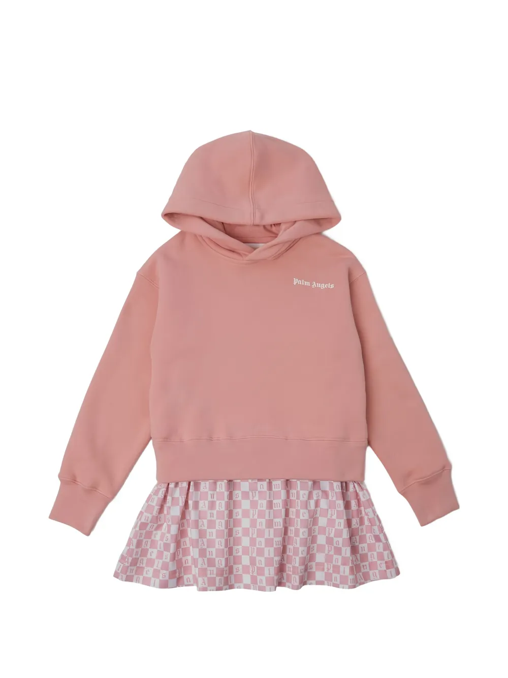 Palm Angels Kids Abito con logo - Rosa