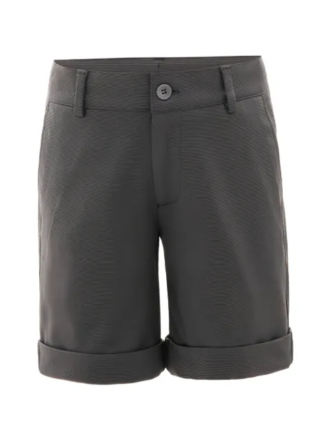 Moustache shorts con dobladillo vuelto