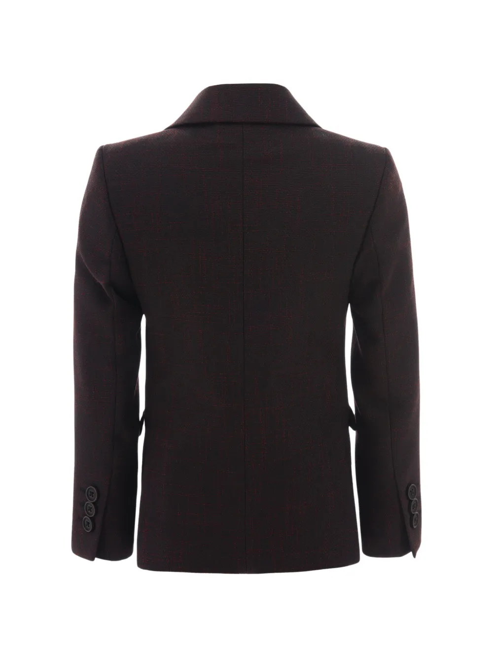 Moustache Blazer met puntige revers Rood