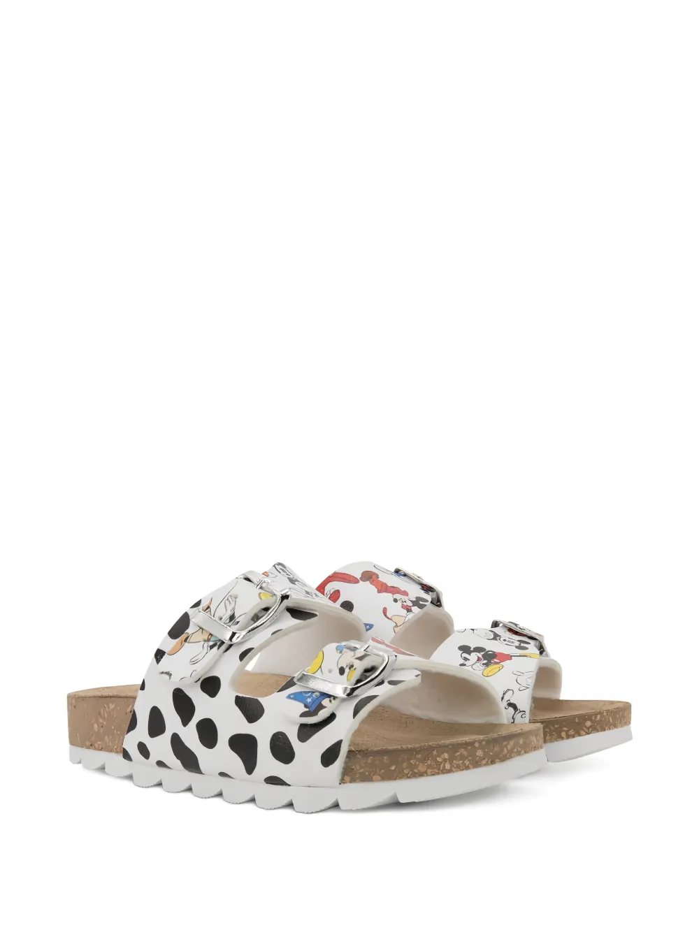 Master Of Arts Kids Disney Dalmatian-print sandals - Bianco
