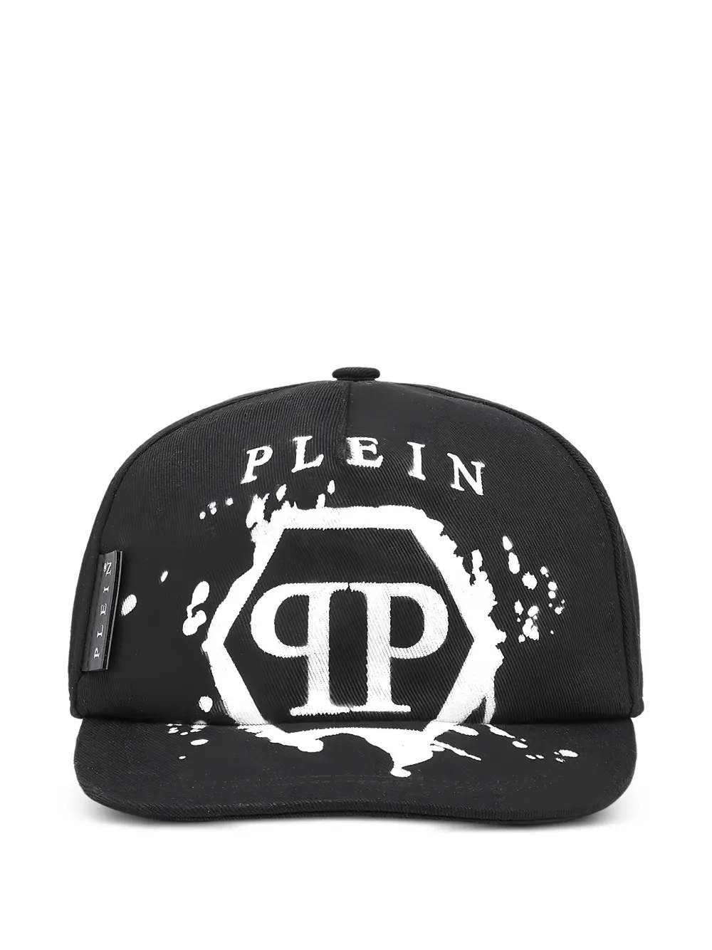 Philippe Model Kids logo-print cotton cap - Black