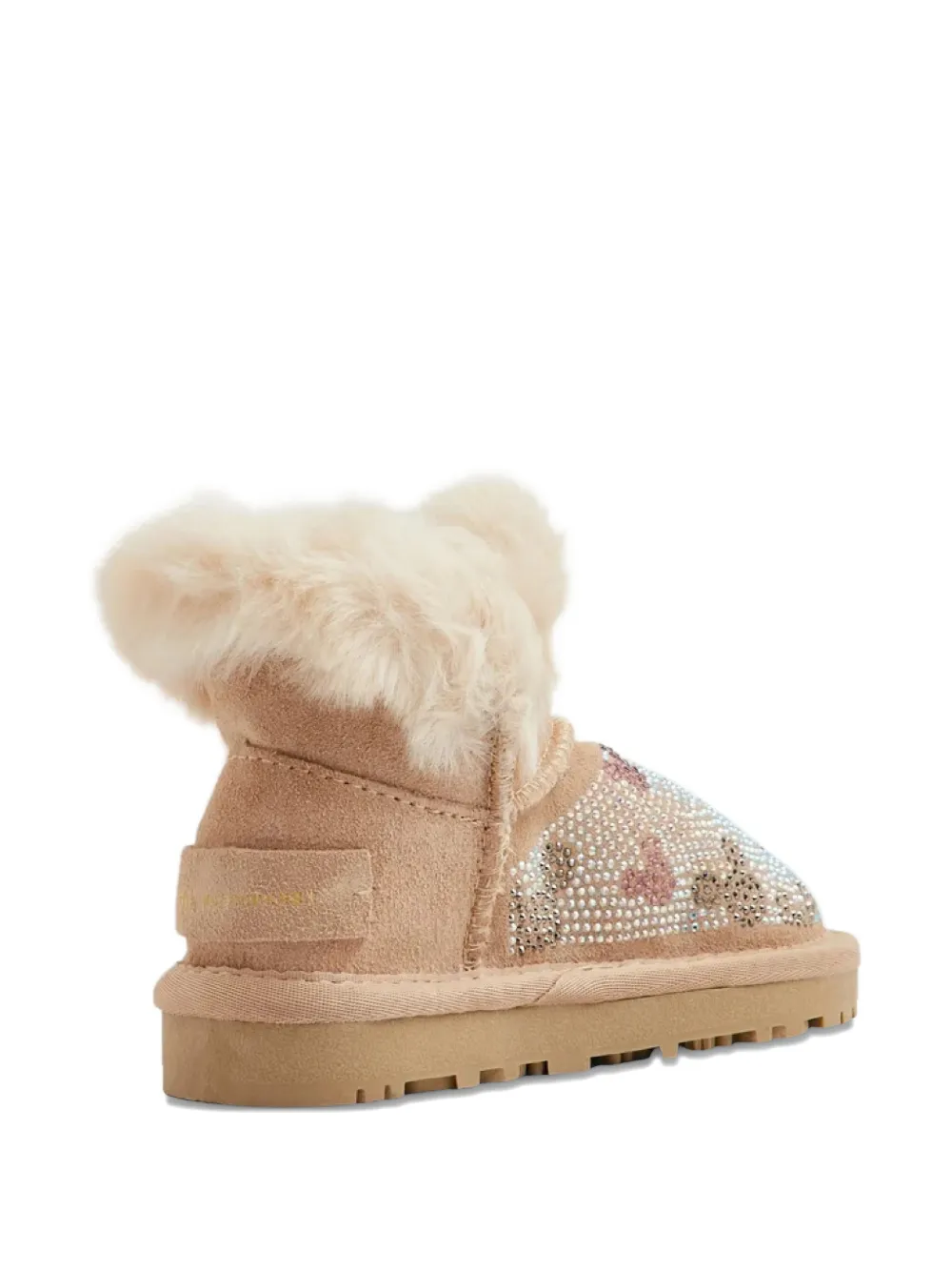 Master Of Arts Kids Mickey laarzen met microstuds Beige