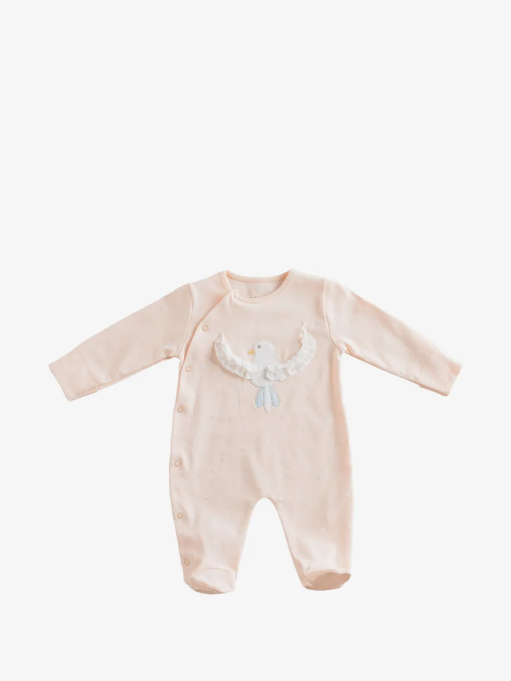 Andywawa appliqué ruffled romper | Pink | Image 1