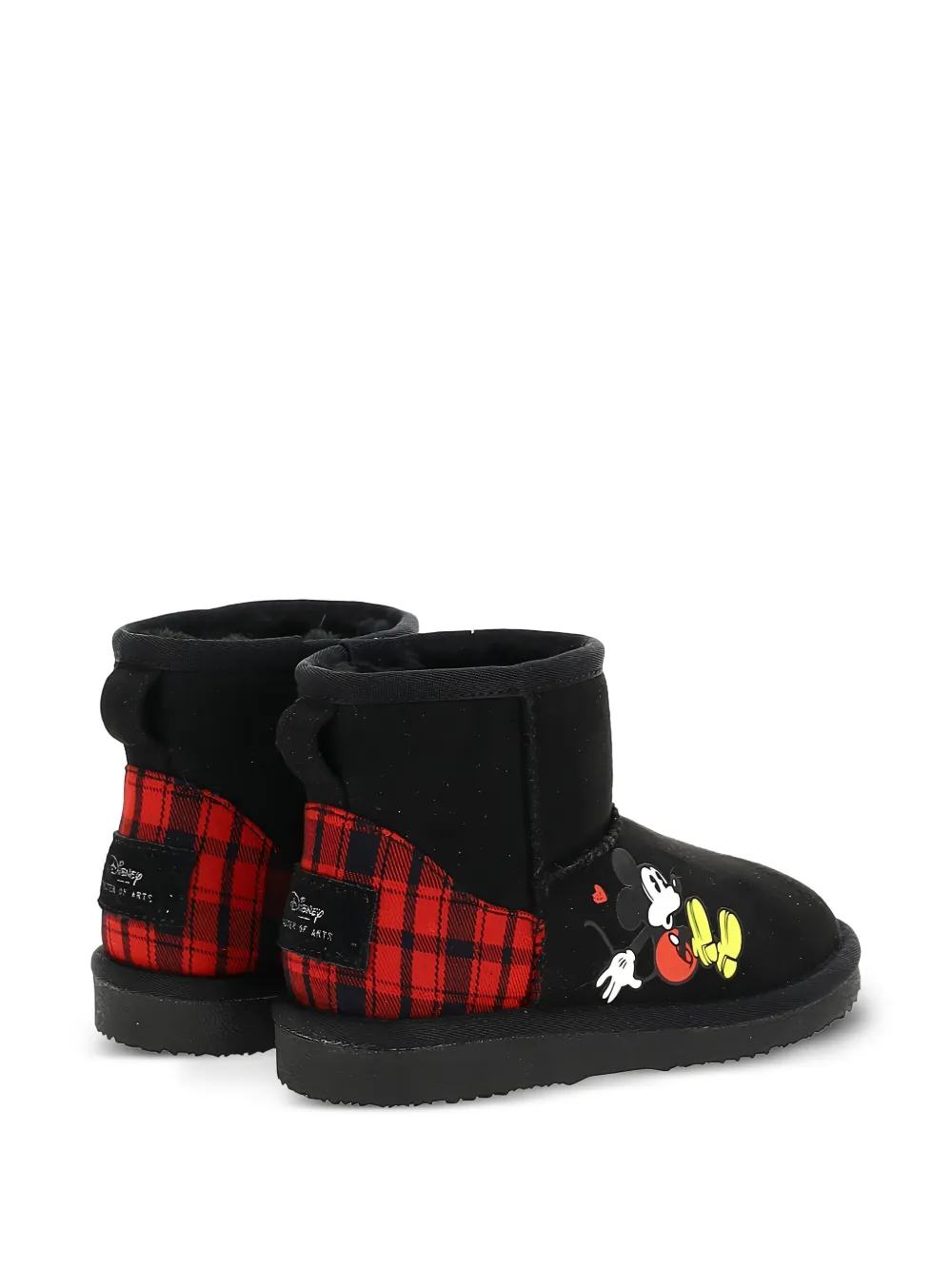 Master Of Arts Kids Mickey Mouse ankle boots Zwart