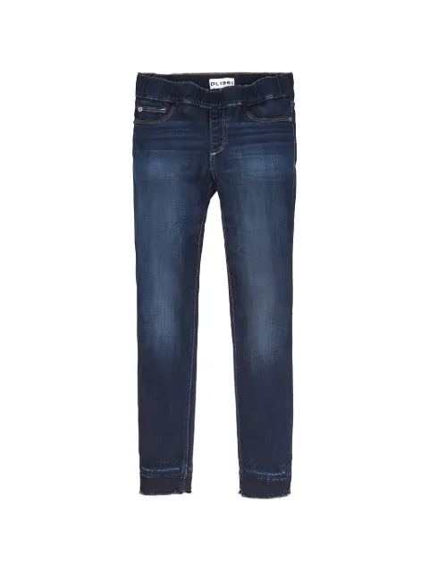 DL1961 KIDS frayed-hem jeans