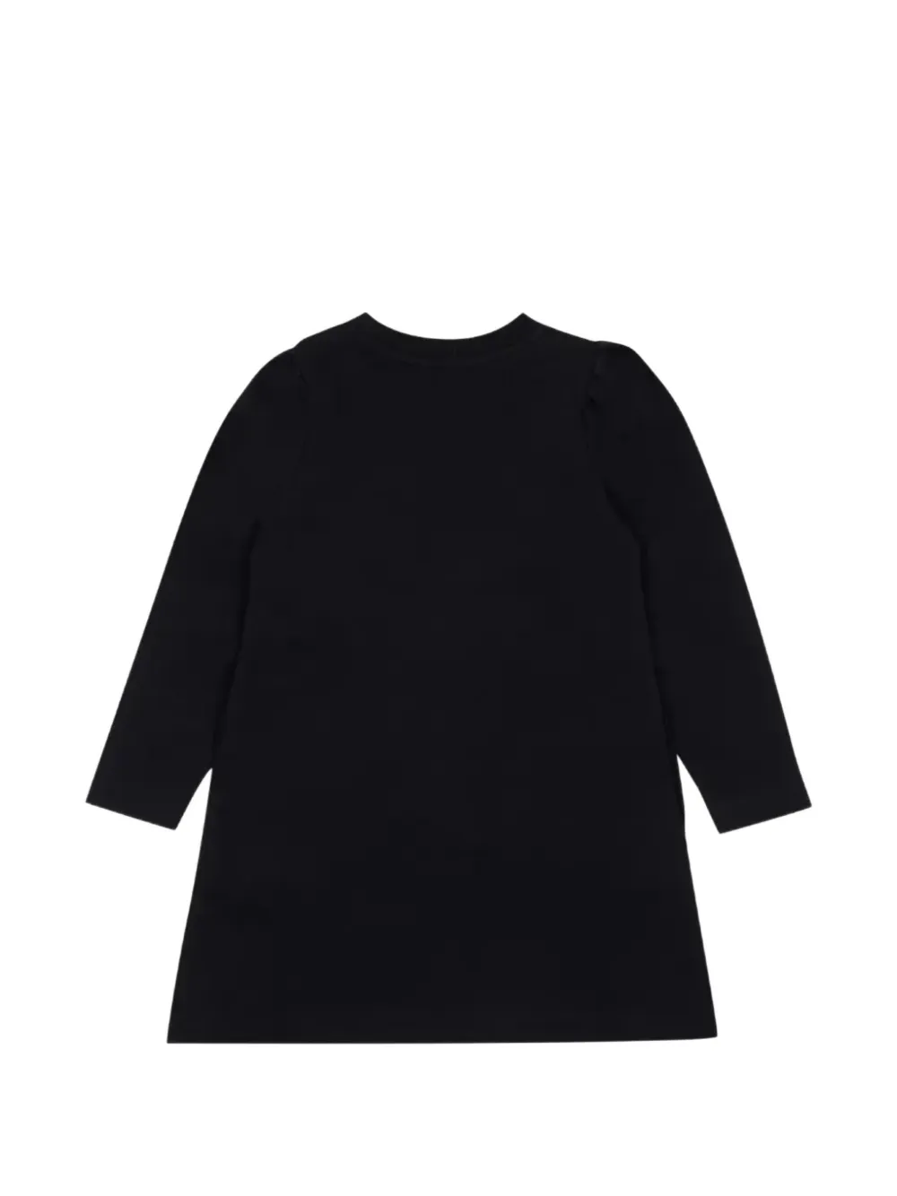 Moschino Kids Jurk met teddybeerprint Zwart