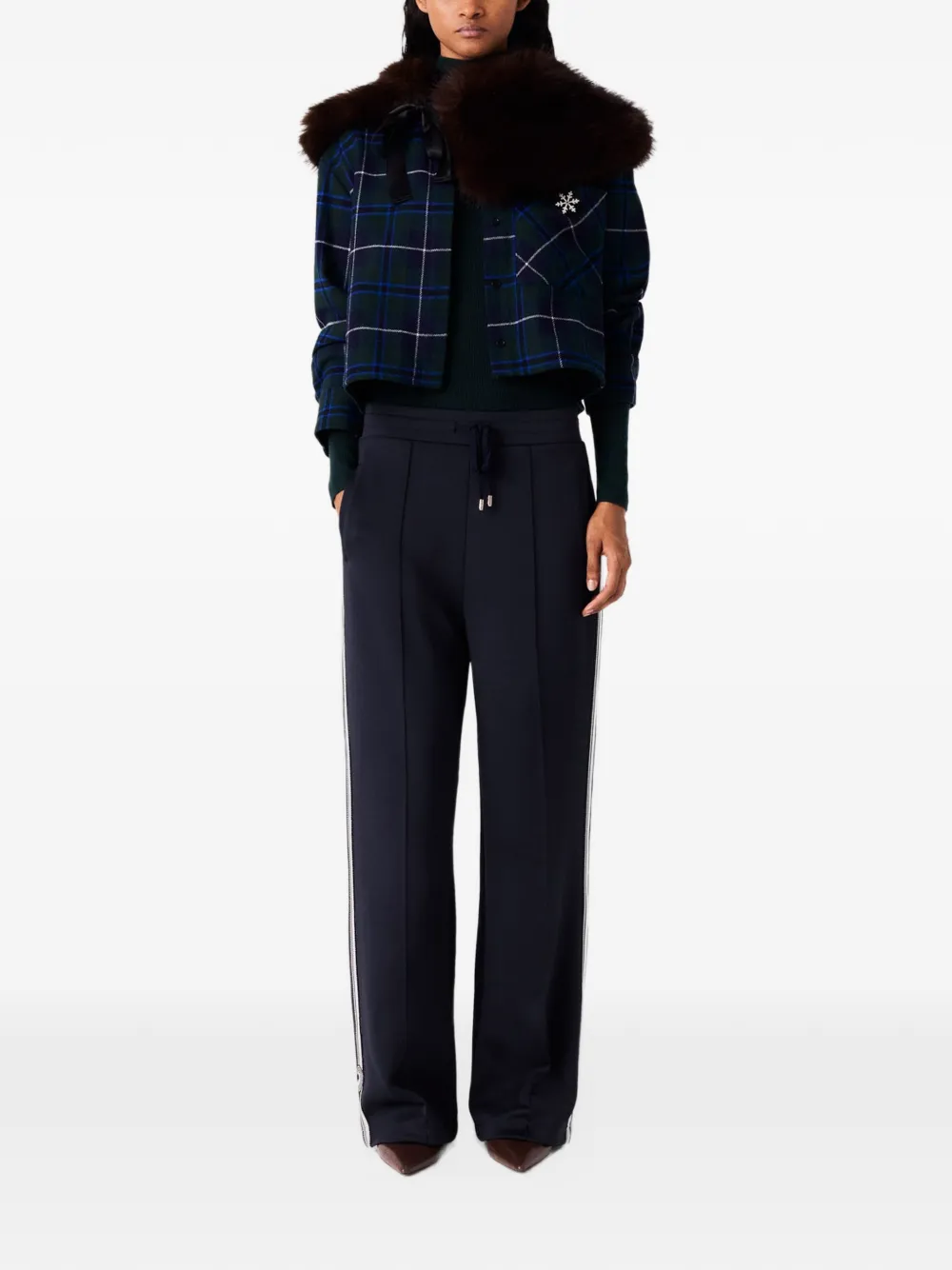 Maje Broek Blauw