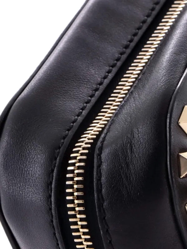 Valentino Garavani Pre-Owned ロックスタッズ カメラ レザー