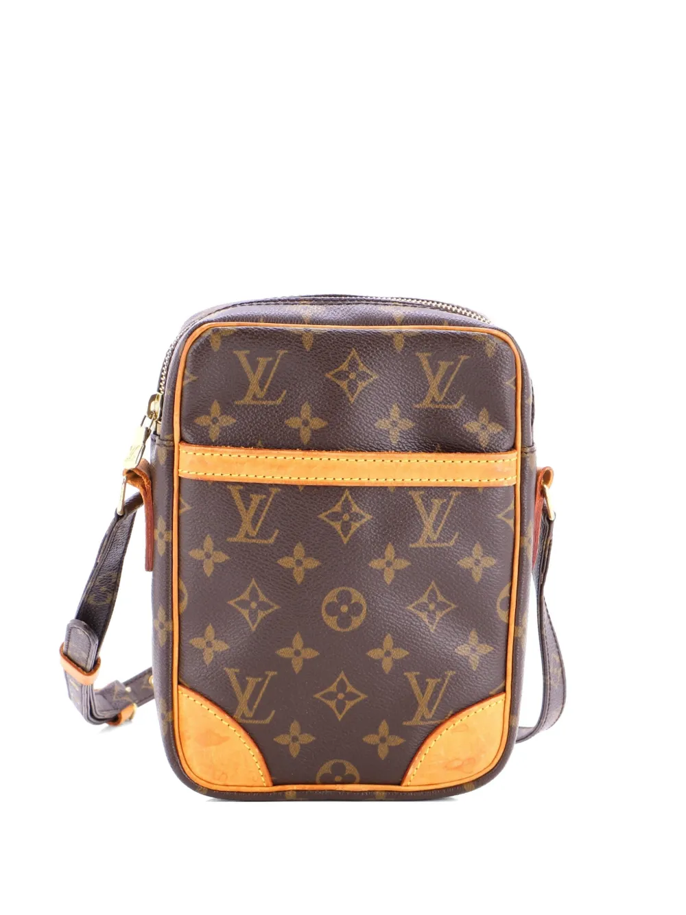 Louis Vuitton Pre-Owned Danube Handbag Monogram Canvas crossbody bag - Marrone