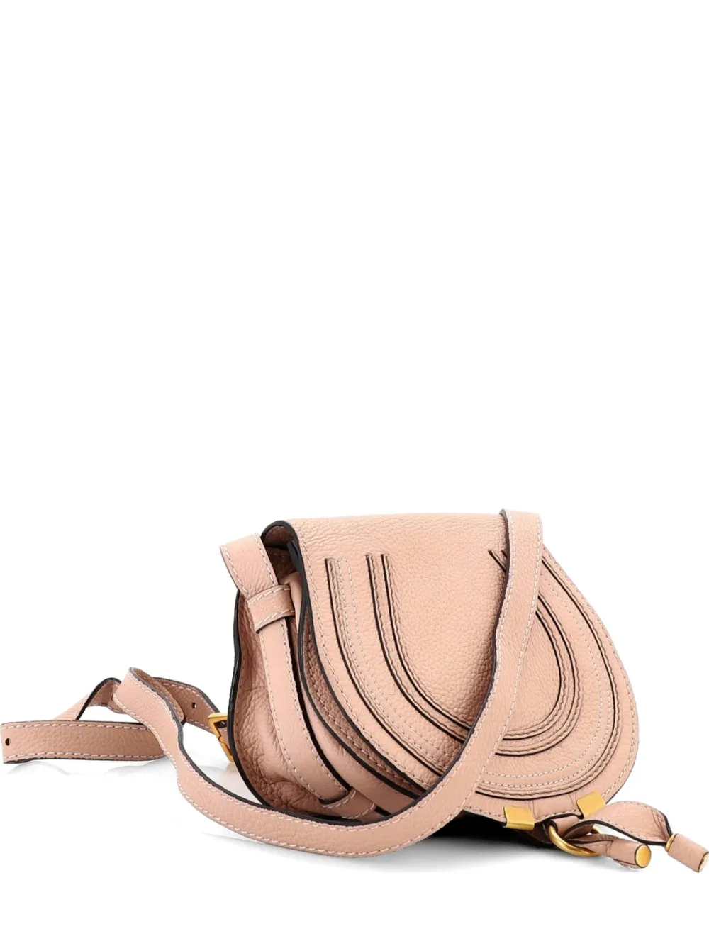 Chloé Pre-Owned Marcie Leather Small crossbody bag - Toni neutri