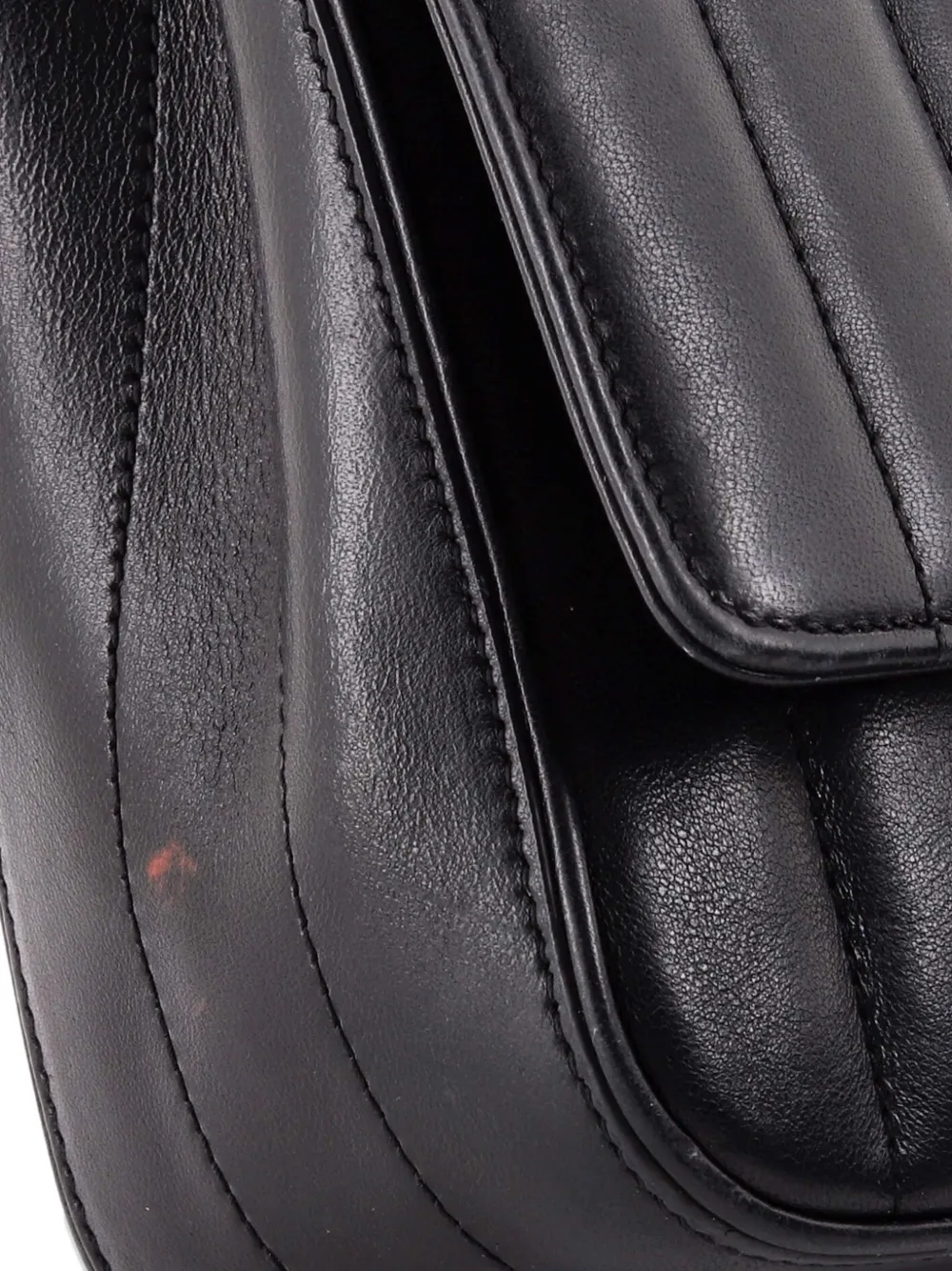 Saint Laurent Pre-Owned ヴィキ バーティカルキルティングレザー