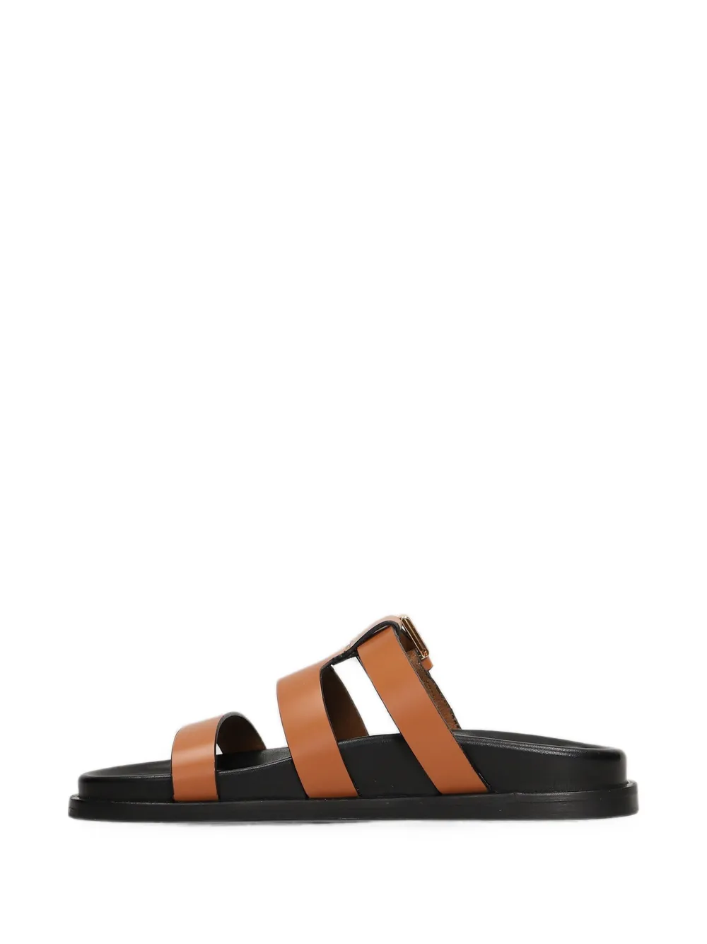 Bibi Lou Lisy buckle-fastening caged sandals Beige