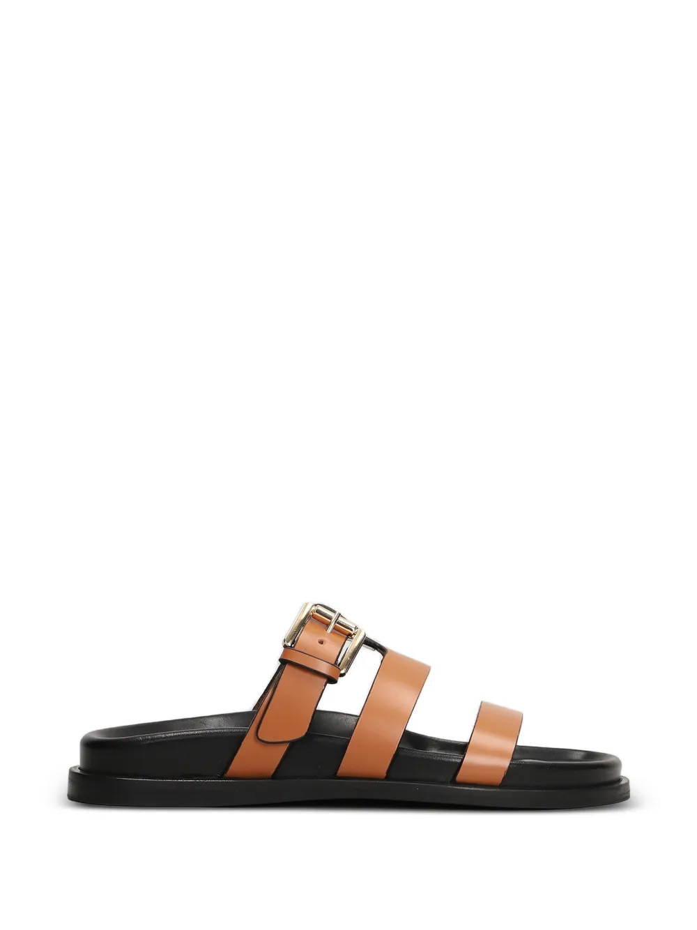 Bibi Lou Lisy buckle-fastening caged sandals Beige