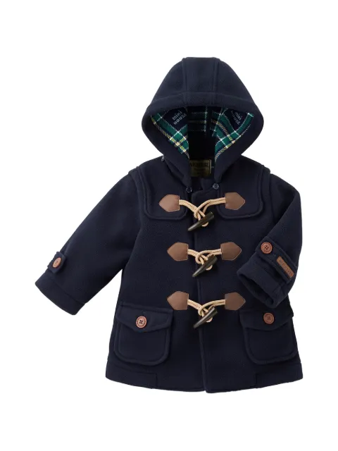 Miki House toggle-fastening hooded coat