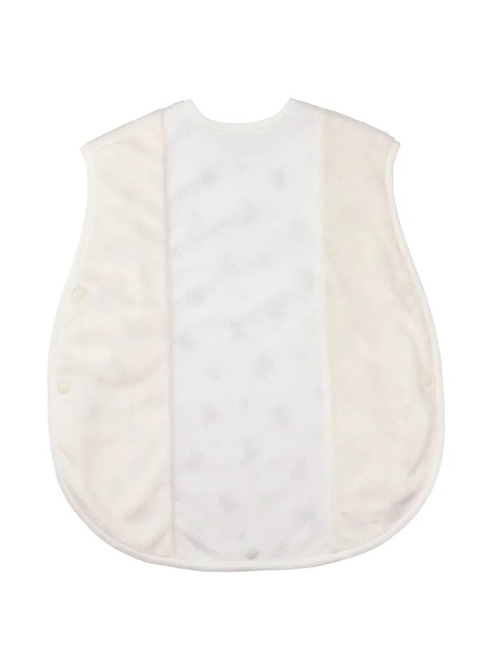 Miki House Fleece slaapzak met geborduurde beer Beige