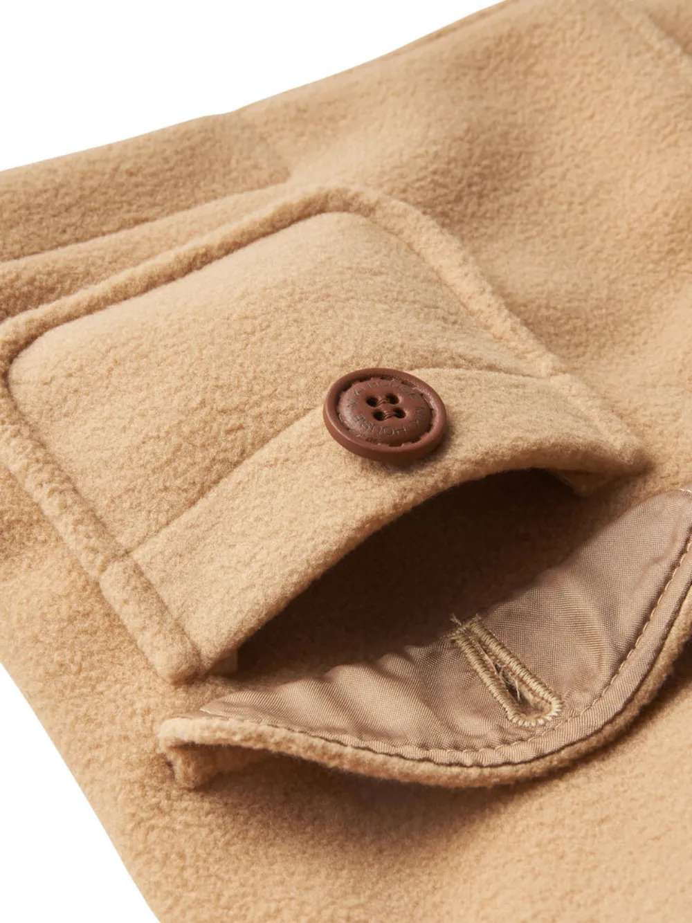 Miki House Jas met capuchon Beige