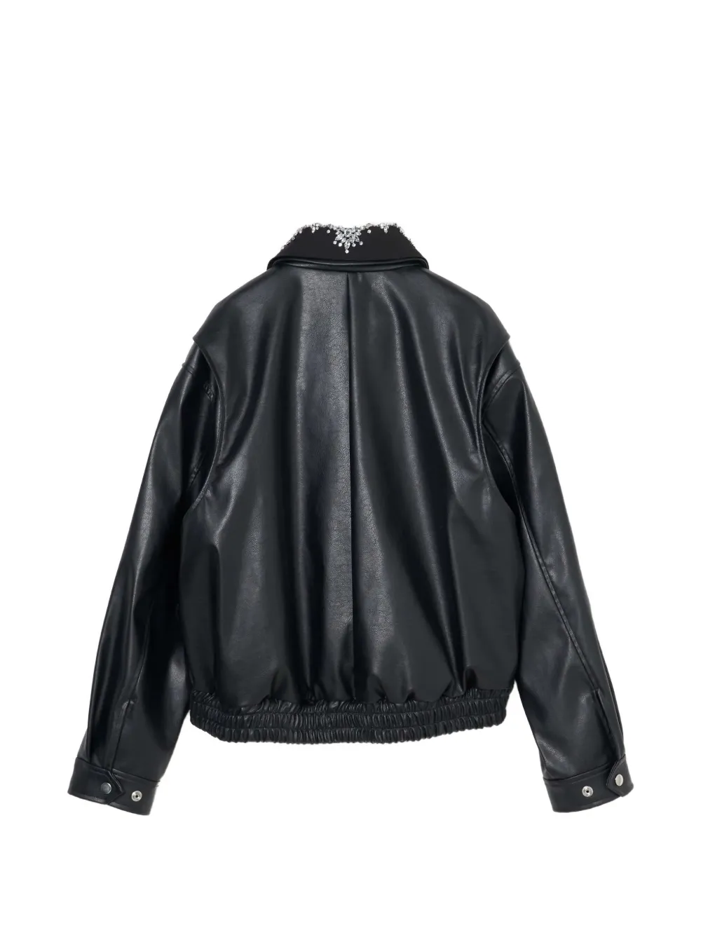 ジャケット・アウター tanaka daisuke Knight jacket Tanaka Daisuke crystal-embellished Jacket | Black | FARFETCH